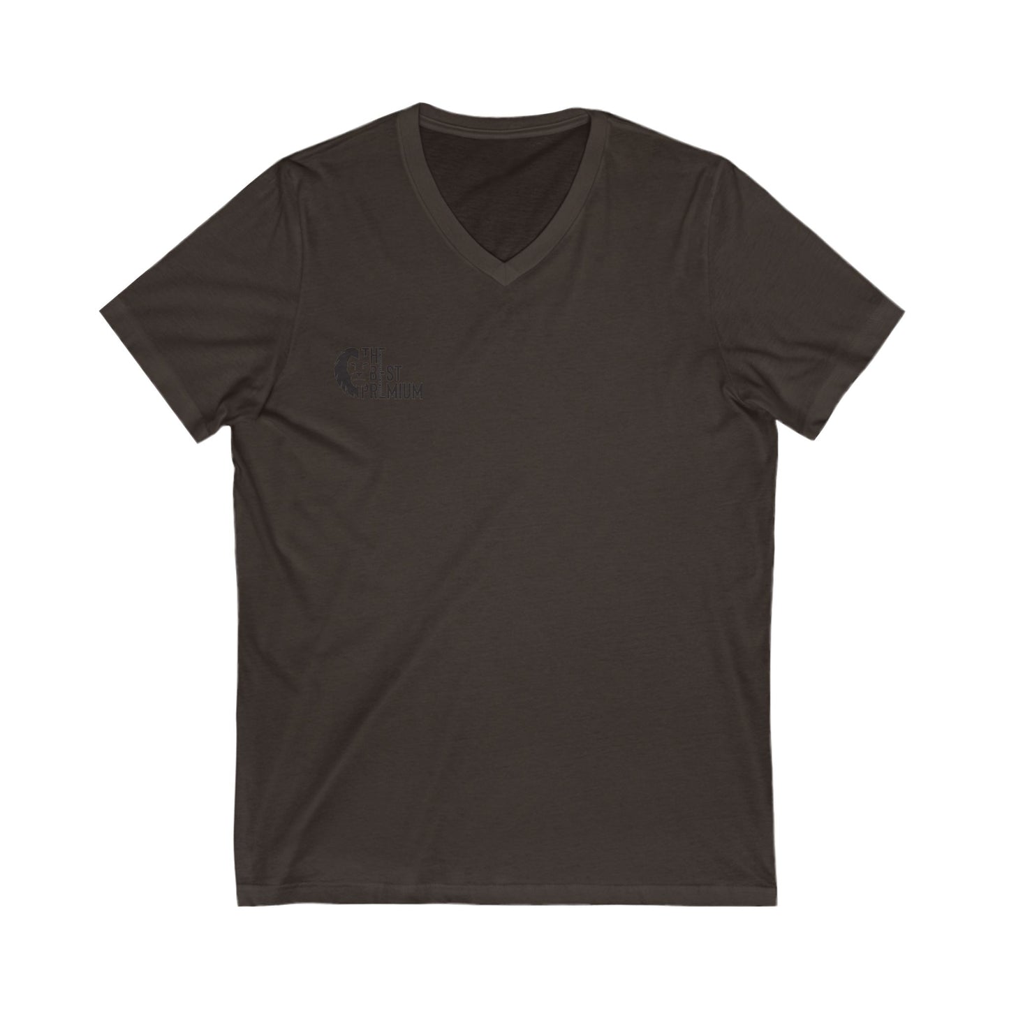 Premium Unisex V-Neck Tee with Lion Graphic - Bold & Comfortable
